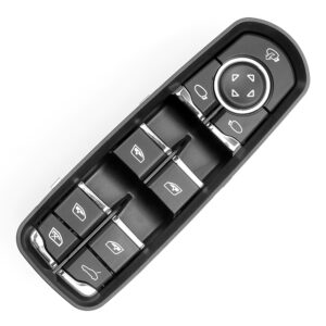 Driver Side Power Window Switch Fits for Porsche Cayenne/Panamera/Macan